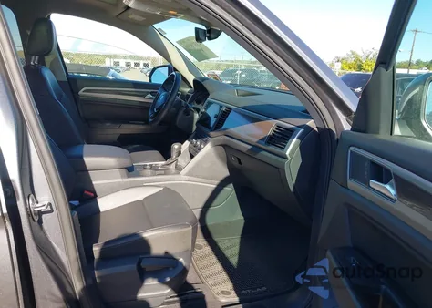 2019 Volkswagen Atlas 3.6L V6 Se W/Technology R-Line из США, поврежденный, VIN 1V2XR2CA2KC581697